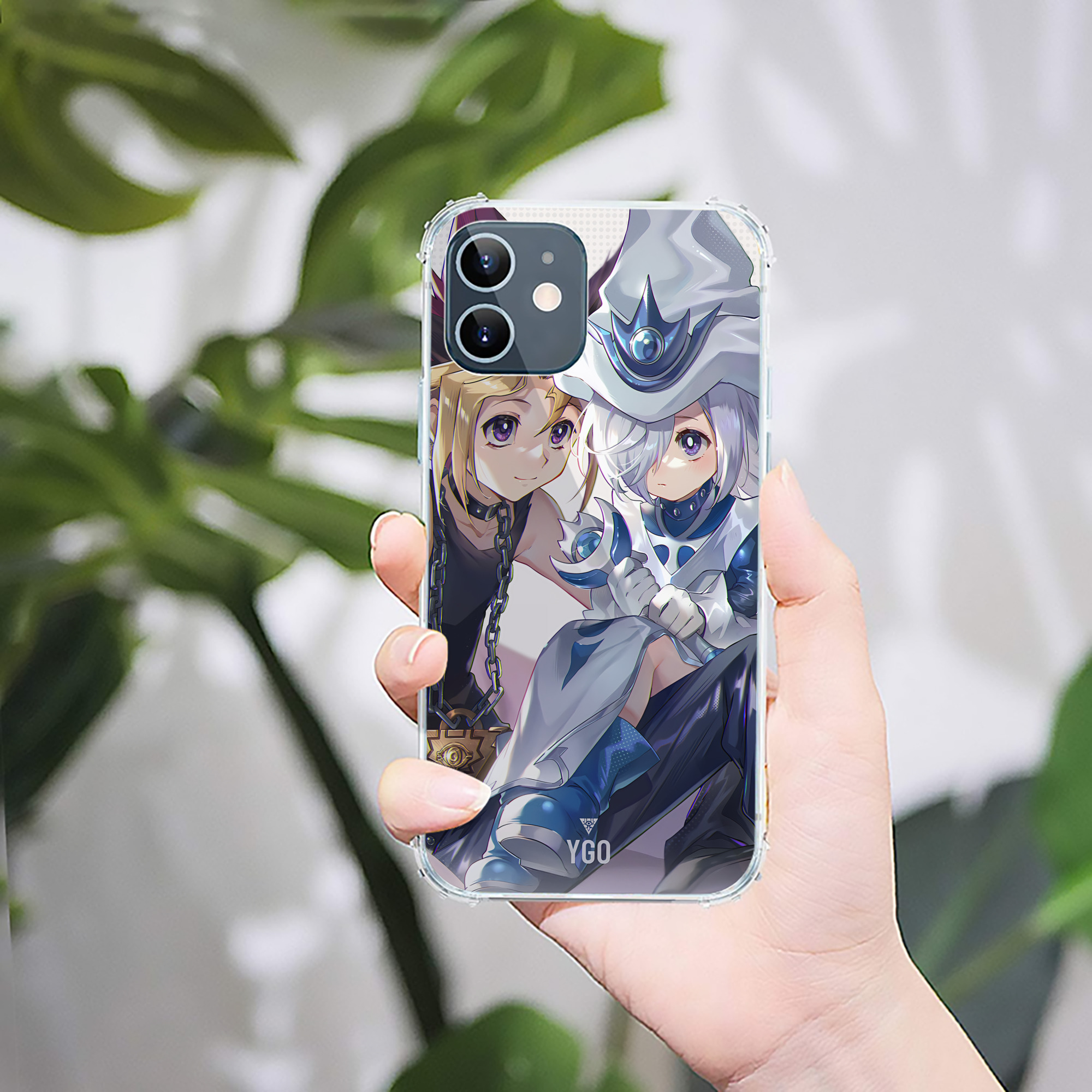 （画像用） 遊☆戯☆王 Yu-Gi-Oh! 【iPhone 12シリーズ対応】透明スマホケース（クリアソフトケース）